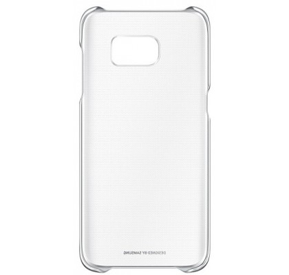 Husa Protective Cover Clear Samsung Galaxy S7 Edge, Silver